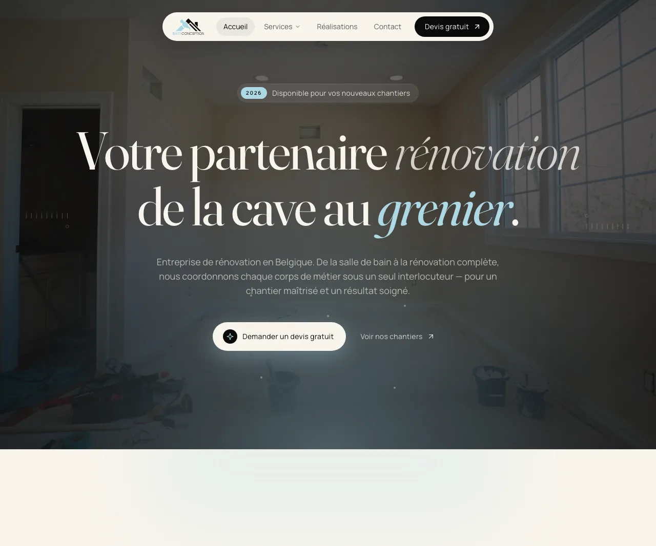 BatiConception, a Brussels renovation company